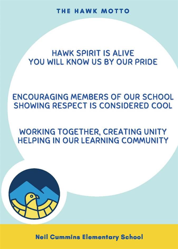 Hawk Motto Poster 